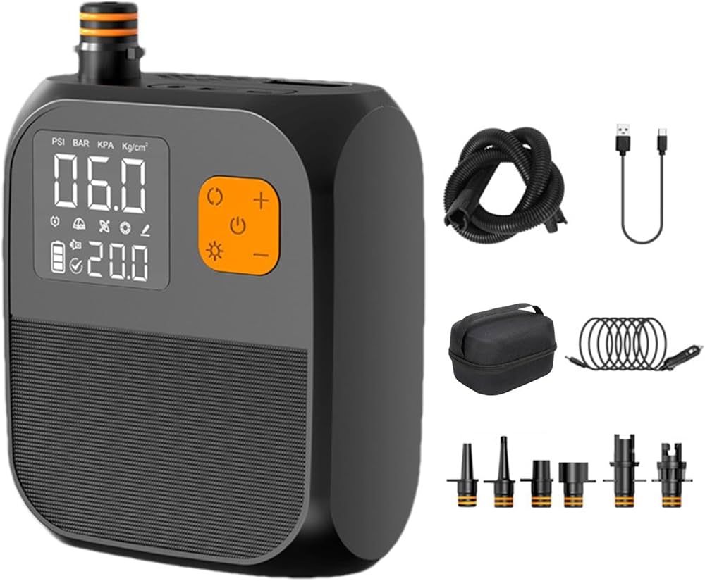 Amazon.co.jp: カヤックエアコンプレッサーポンプ - コード - エア