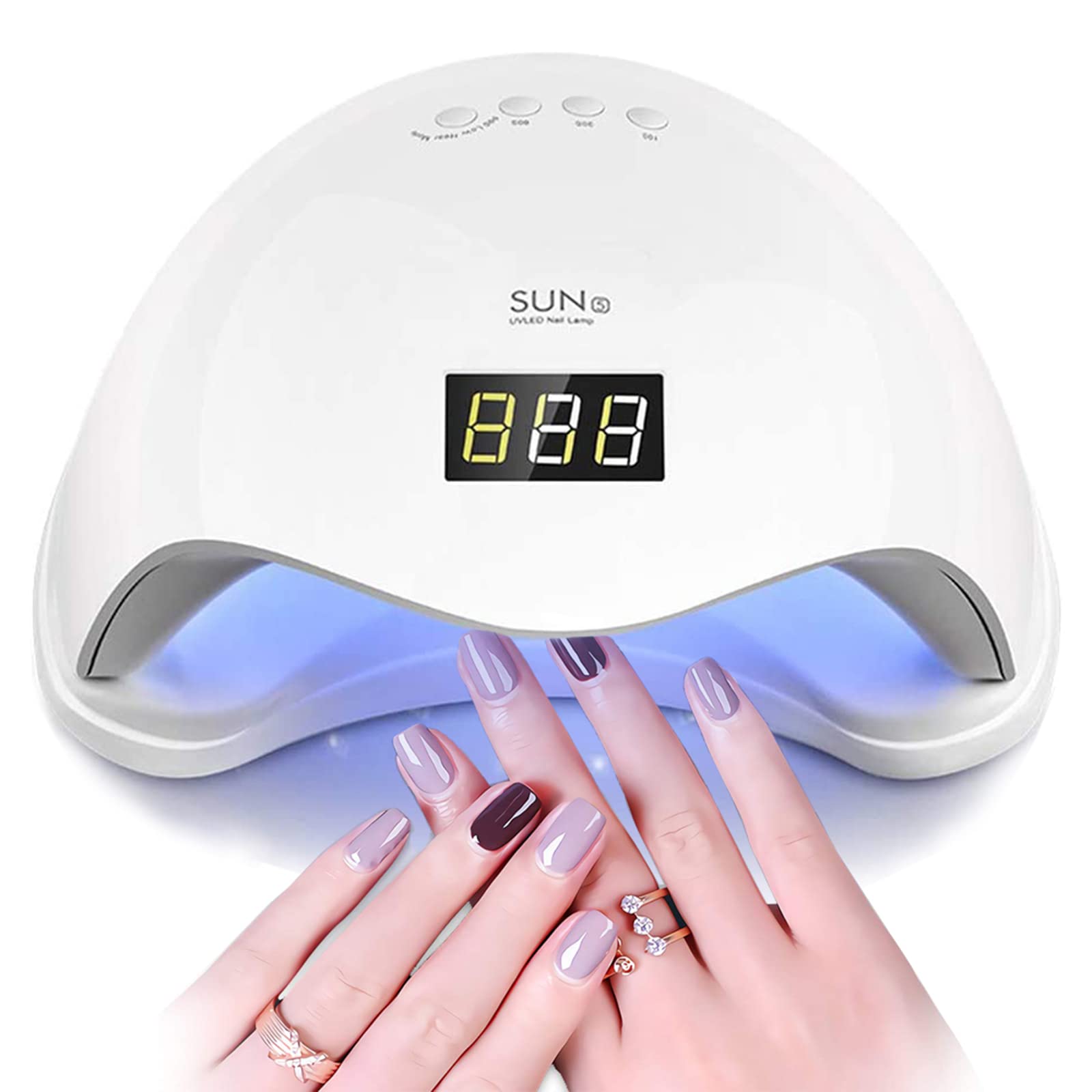 Amazon.co.jp: ネイルドライヤー LED ジェルネイルライトUVレジン