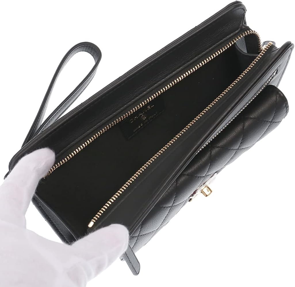 Amazon | [CHANEL] [シャネル] 長財布 ポーチ レディース リストレット