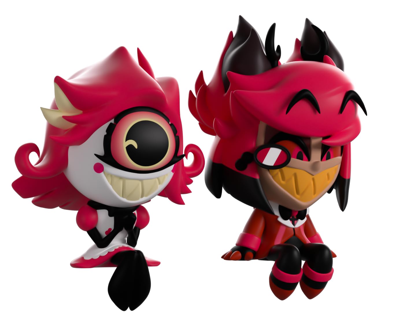 Amazon.co.jp: Youtooz Hazbin Hotel モニターフィギュア 2体セット