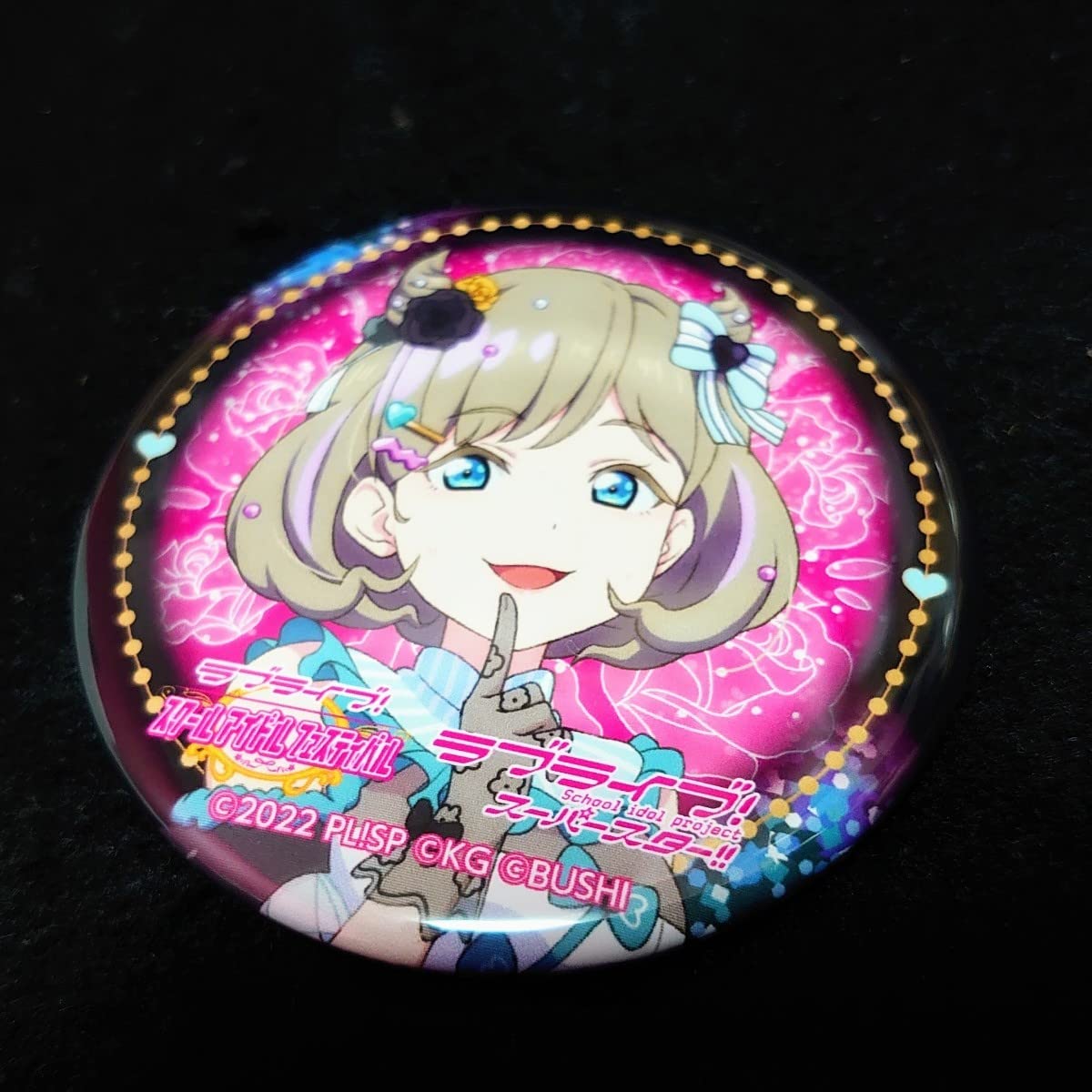 ラブライブ!スーパースター!! 唐可可 バースデー 缶バッジ A4痛バ(35個