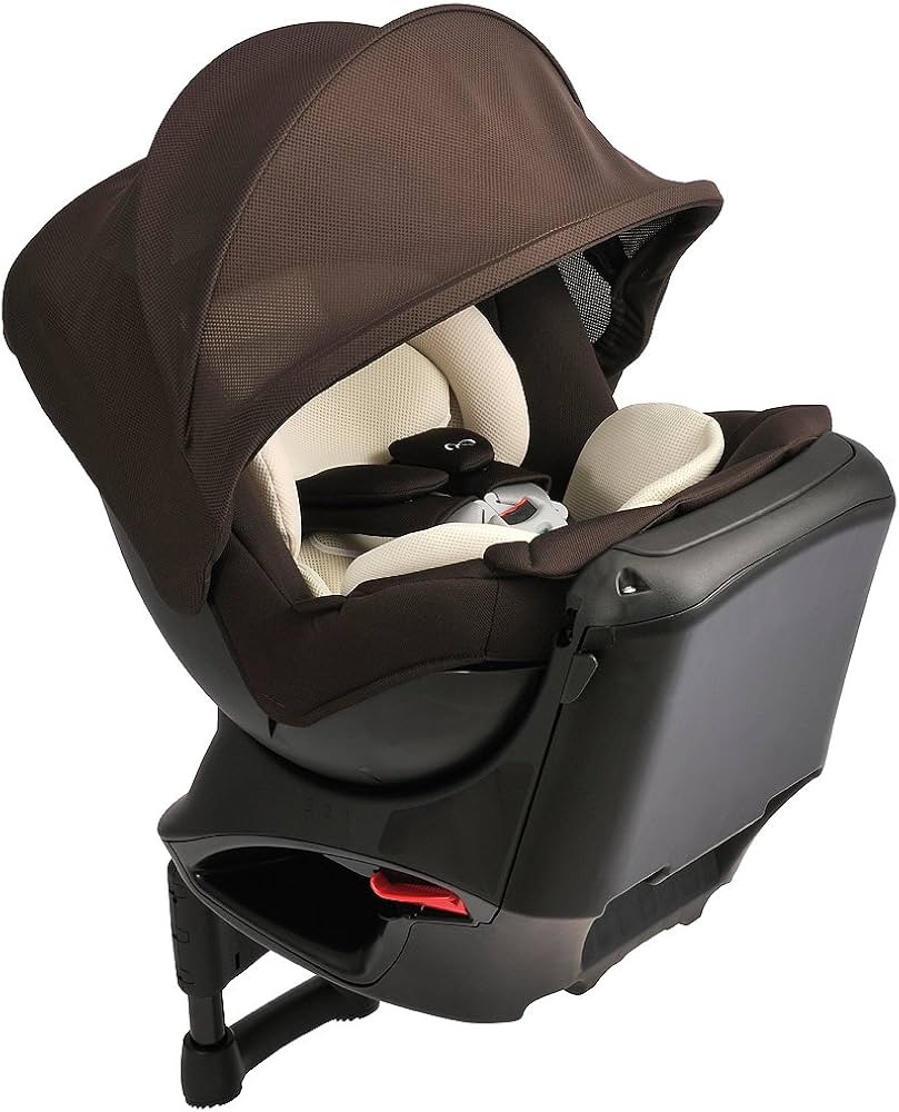 Amazon.co.jp: エールベベ チャイルドシート 新生児 から シートベルト