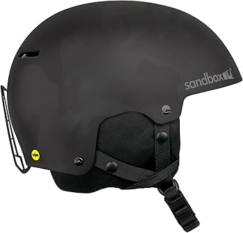 Amazon.com: Sandbox Icon MIPS Snow Asia Fit Helmet - Black Camo