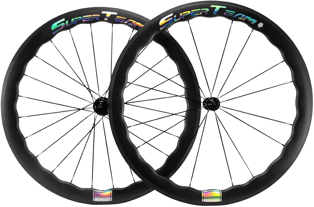 SUPER TEAM カーボンホイール リムブレーキ 700C 50ミリ スーパー