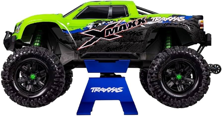 Amazon.com: Traxxas 8797 Blue Aluminum X-Truck Stand for X-Maxx