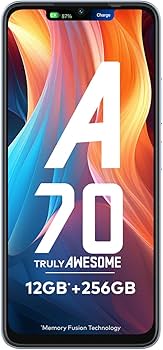 itel A70 (4GB RAM, 256GB ROM) Upto 12GB RAM with Memory Fusion