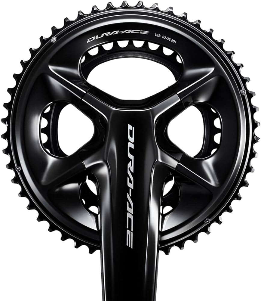 Amazon.com : SHIMANO Dura-Ace Fc-R9200 Crankset Black, 167.5Mm, 50