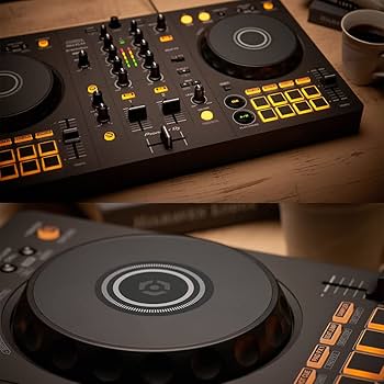 Amazon | DJコントローラー DDJ-FLX4 + PCスタンド + ダストカバー