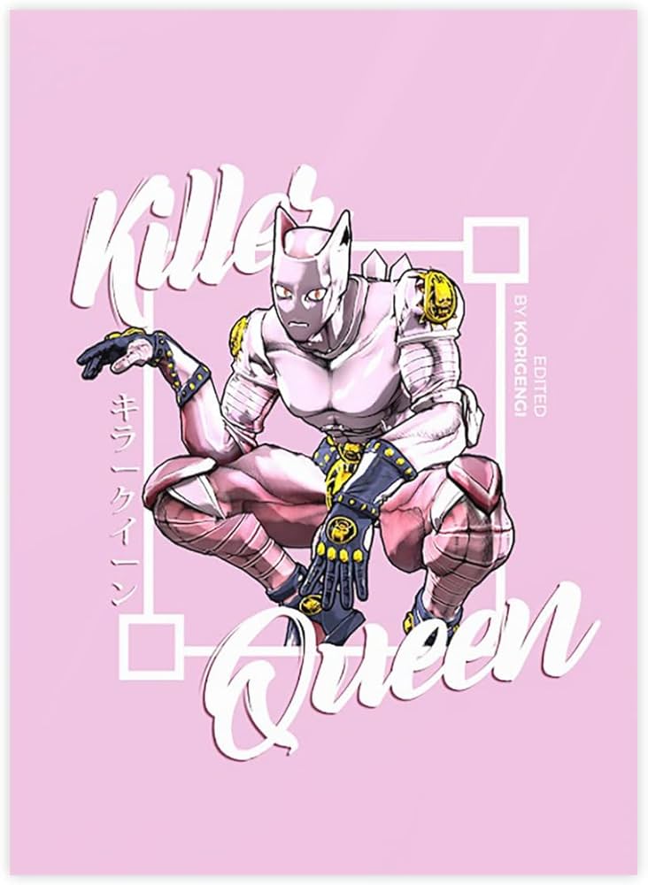 Amazon.co.jp: ジョジョの奇妙な冒険 キラークイーン 1枚 クリスタル