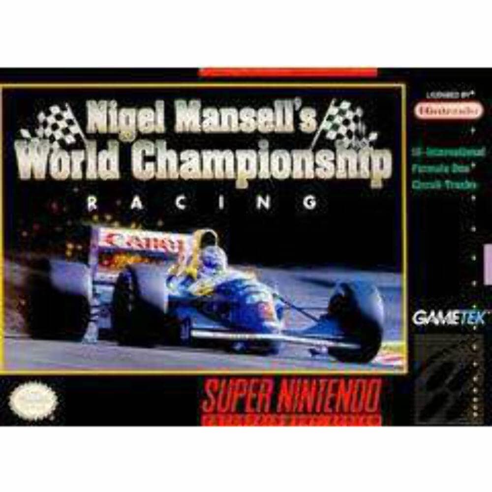Amazon.com: Nigel Mansell's World Championship Racing- Super