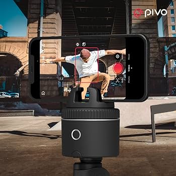 Amazon | Pivo Pod - AI搭載 ハンズフリー360度回転 6段階速度調整