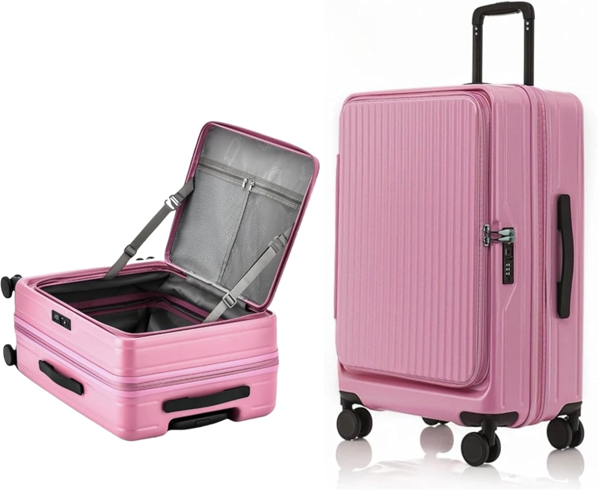 Amazon.co.jp: [Yuweijie] スーツケース キャリーケース 片開き 拡張