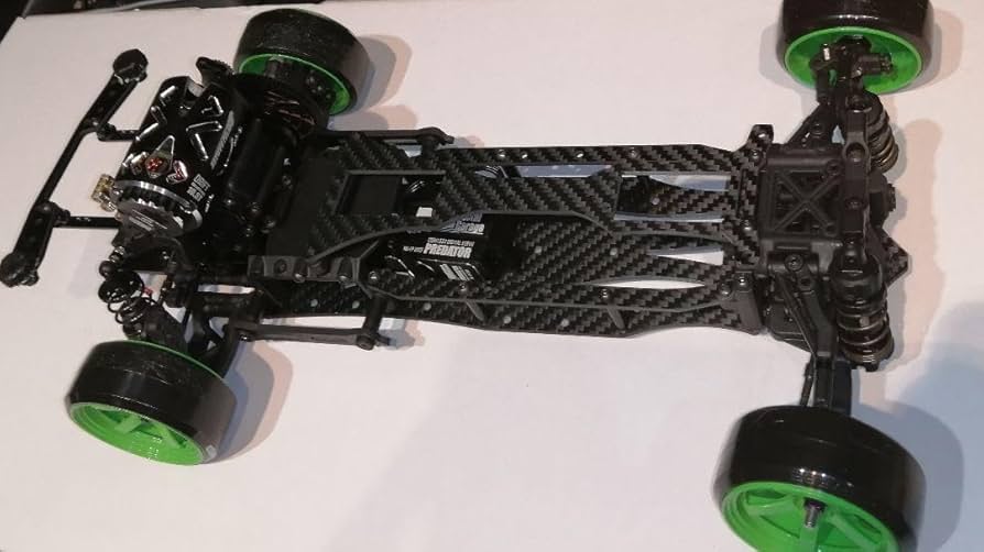 Amazon.co.jp: RDX-MG 1.0 カーボンメインシャーシとアッパーデッキ