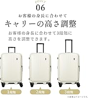 Amazon | [TIERRAL] TOMARU スーツケース S フロントオープン