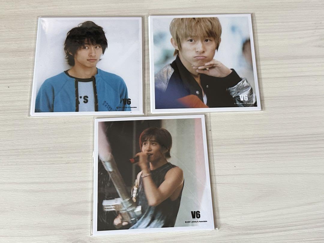 Amazon.co.jp: V6 三宅健 ましかくフォトセット A B C : おもちゃ