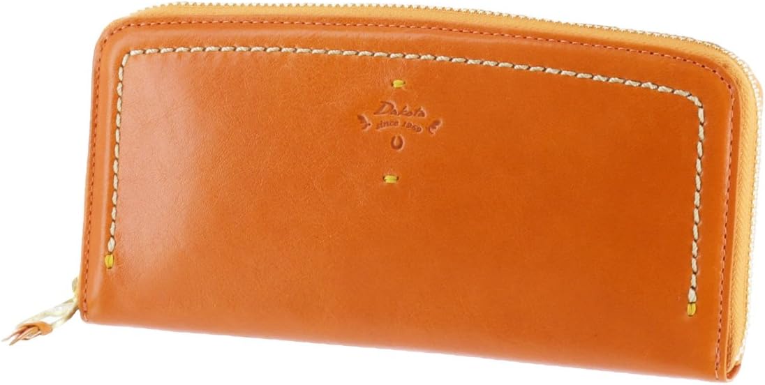 Amazon | [ダコタ] ラウンドファスナー長財布 [カッシーニ] 1.オレンジ