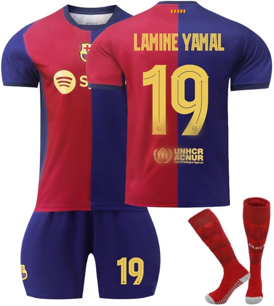 Amazon | [RWRAPS] ヤマル ユニフォーム 24-25年 サッカーユニフォーム