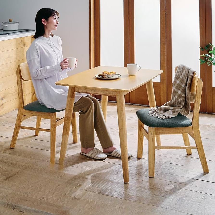 Amazon｜ダイニングテーブル 二人 2人 幅85cm 高さ70cm ダイニング