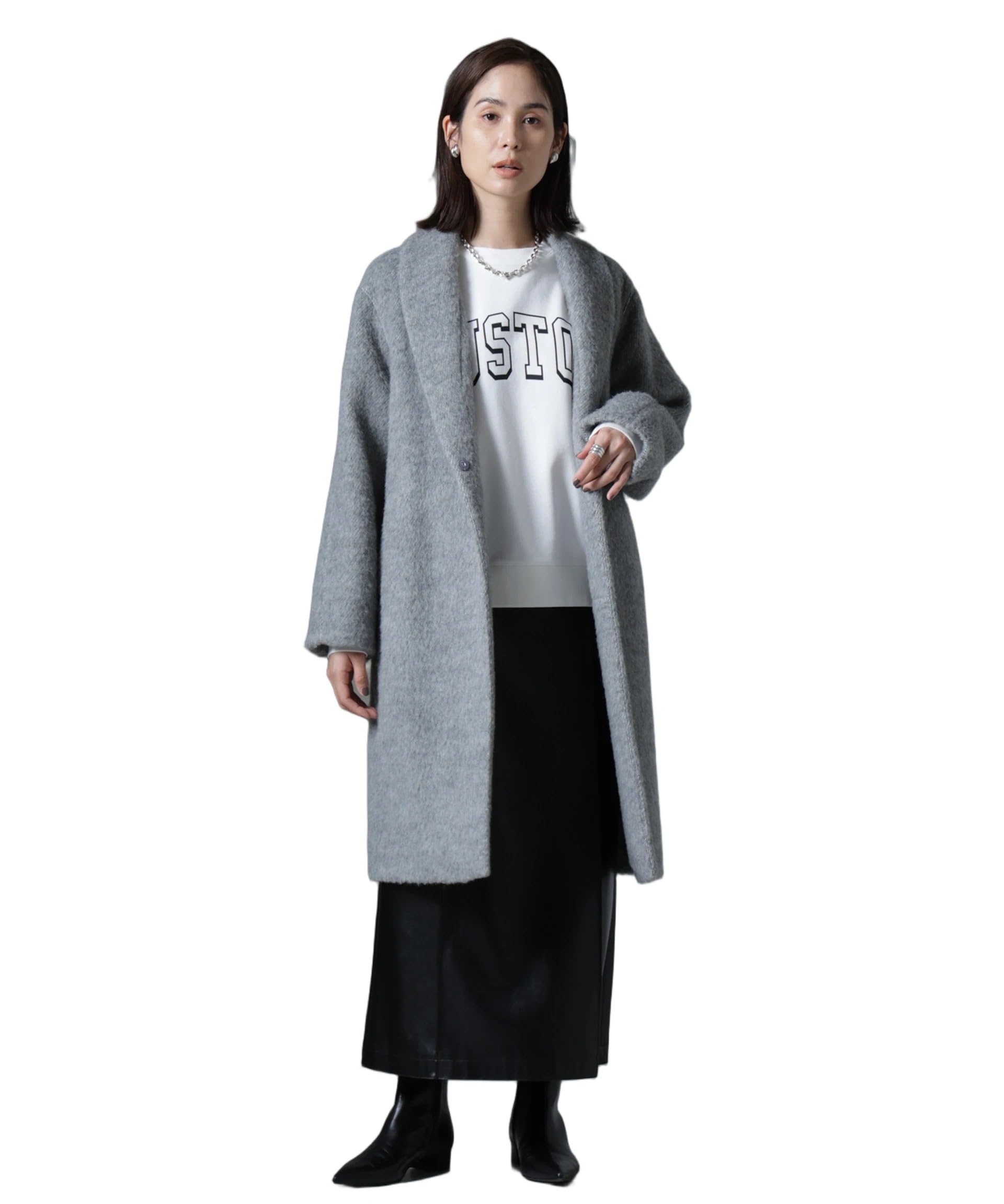 Amazon.co.jp: [ナノ・ユニバース] LA TORRE シャギー コート
