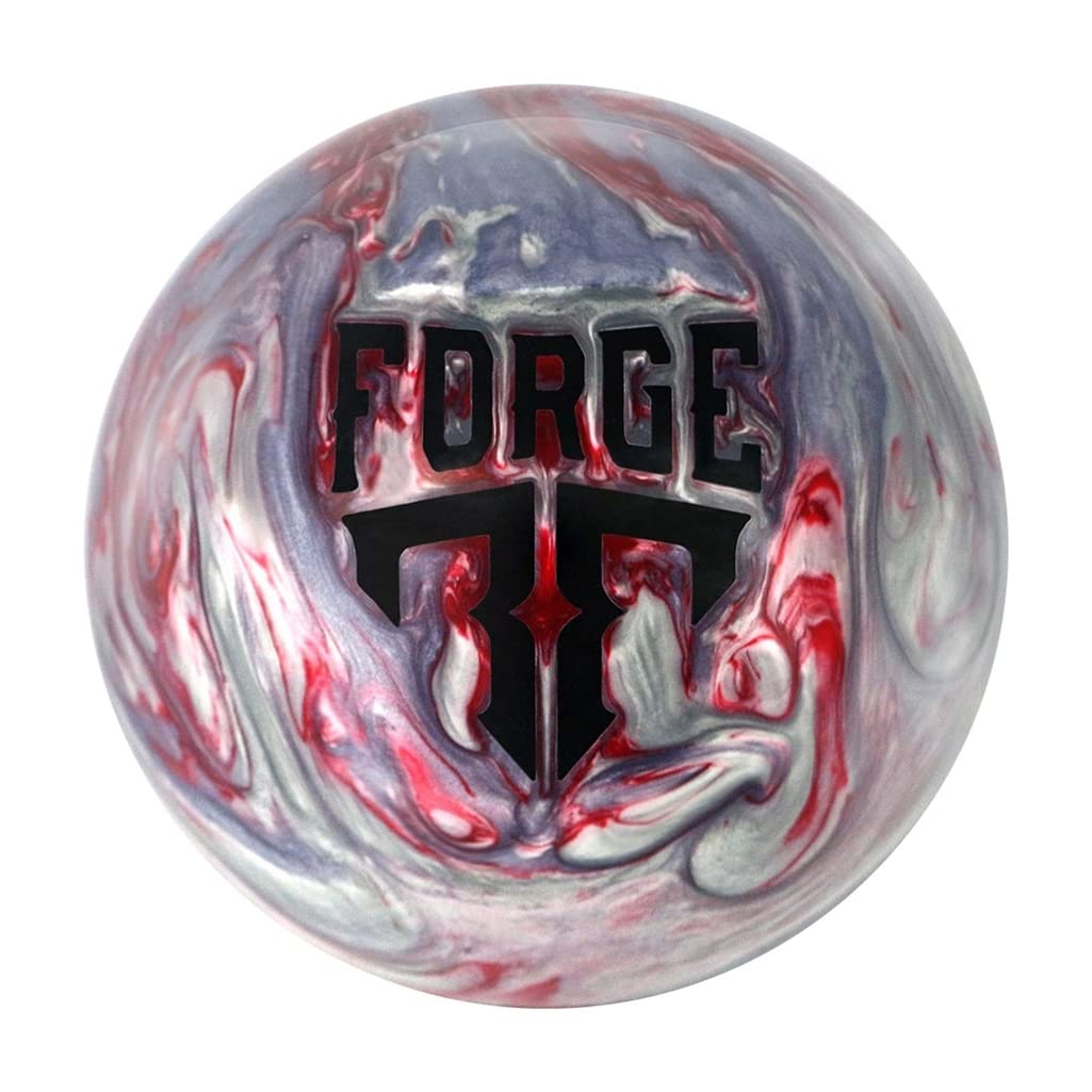 Amazon | Motiv Iron Forge ボウリングボール シルバー/グレー/レッド