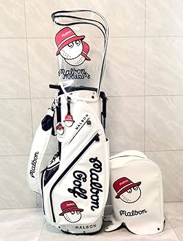 Malbon Golf マルボンゴルフ キャディバッグ スタンド型 フード2種付