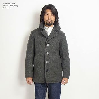 Amazon.co.jp: [ショット] 当店別注 756TG ウール シングル ピーコート