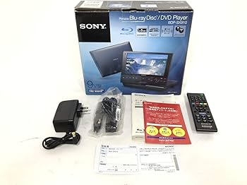 Amazon | ソニー 9V型 ポータブルブルーレイプレーヤー/DVDプレーヤー