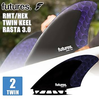FUTURES FIN TWIN KEEL FK2 3回使用 FUTURES FIN TWIN KEEL FK2 3回使用