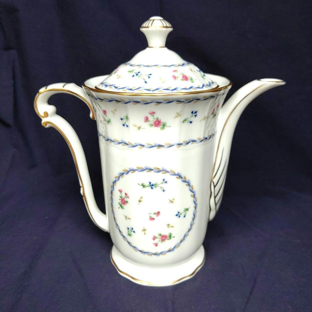 Amazon.co.jp: リモージュベルナルド窯アルトワブルーポット&デミタス