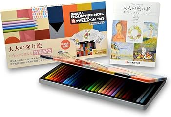 Amazon | サクラクレパス 色鉛筆 クーピー 30色 カラーオンカラー