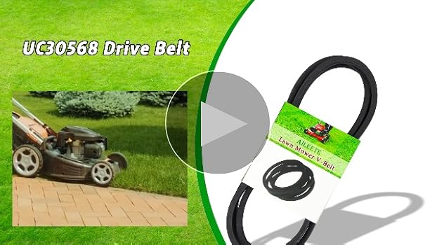 Amazon.com : AILEETE GX20006 UC30568 Drive Belt 1/2