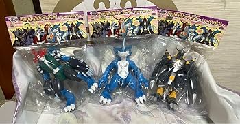 Amazon.co.jp: デジモンアドベンチャー02 リアル超進化フィギュア 3体