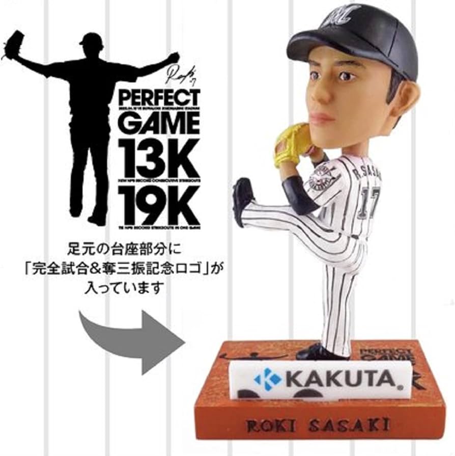 H*K様 佐々木朗希 ボブルヘッド 2点セット H*K様 佐々木朗希