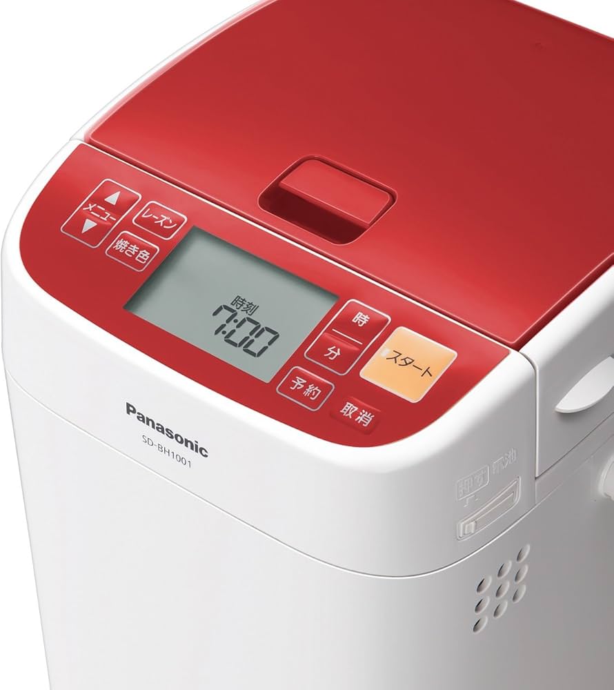 Amazon.co.jp: パナソニック ホームベーカリー 1斤タイプ レッド SD