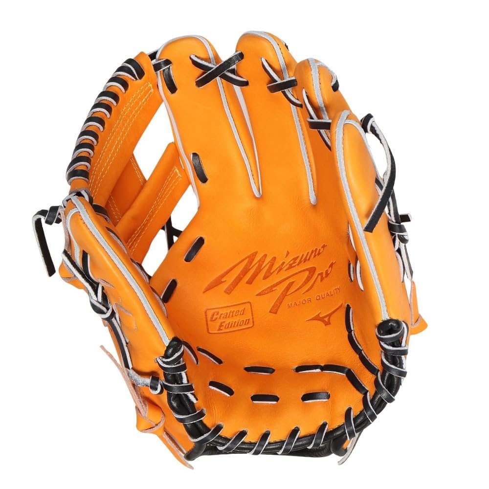 Mizuno Pro オレンジ グローブ Mizuno Pro ミズノプロ 硬式 グローブ