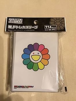 Amazon.co.jp: 村上隆 M.F トレカスリーブ 108フラワー 114枚入り 108