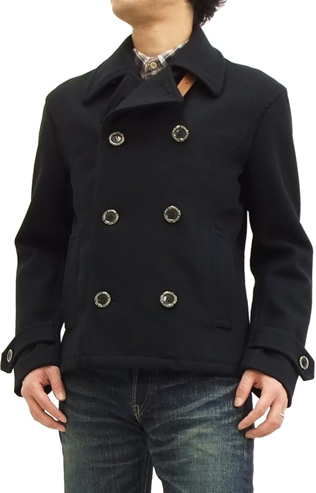 Amazon.co.jp: [フェローズ] ショートピーコート 14W-POSJ1 pherrows