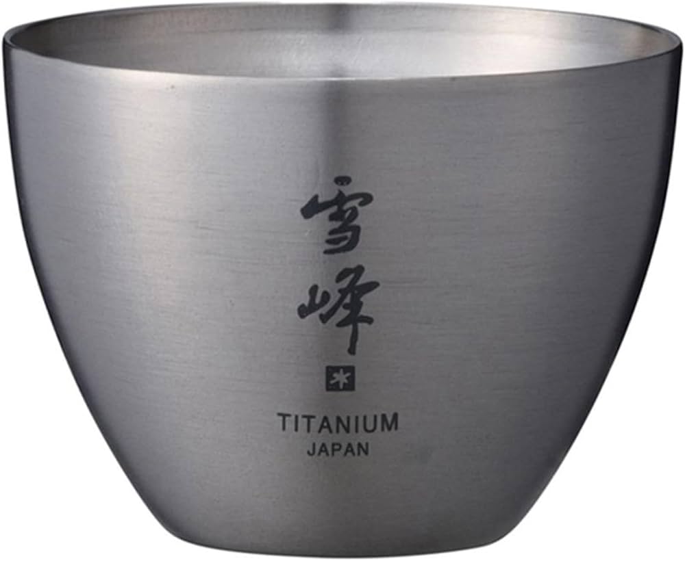 Amazon.co.jp: スノーピーク(snow peak) お猪口 TW-020 チタン