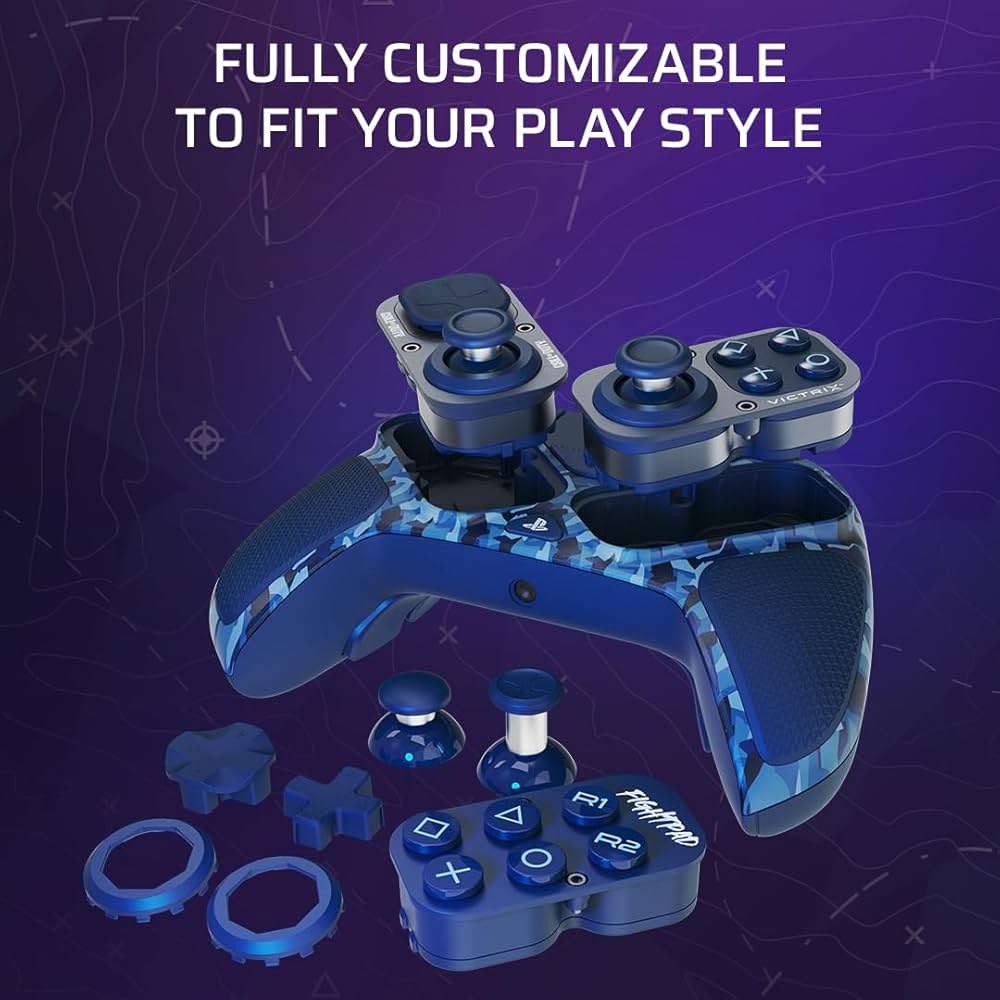 PDP Victrix Pro BFG Wireless Controller for PS4/PS5/PC, Sony 3D