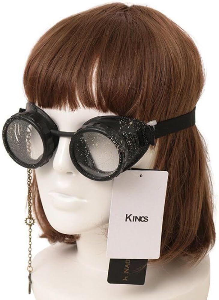 Amazon.co.jp: h.NAOTO STEAM ペイント入りゴーグル スチームパンク