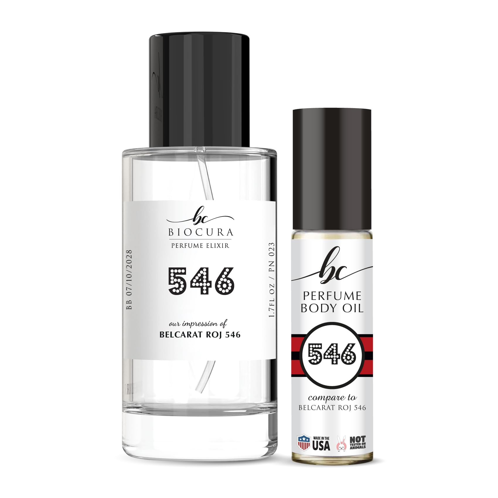 Amazon.com : BC Perfume 546 Impression of Belcarat Roj 546 for