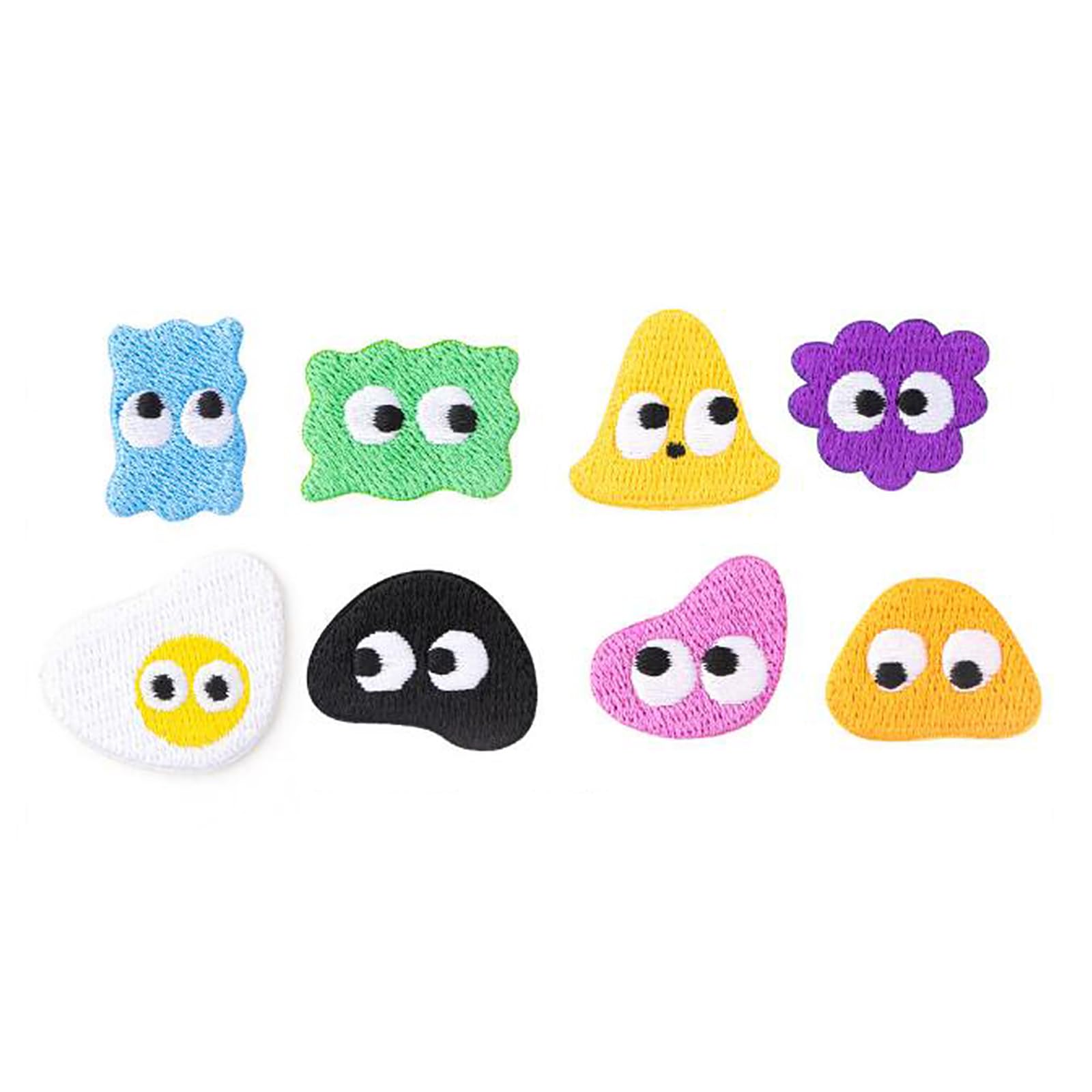 Amazon.co.jp: GOODCHI アイロン ワッペン ゼリーモンスター 8枚セット