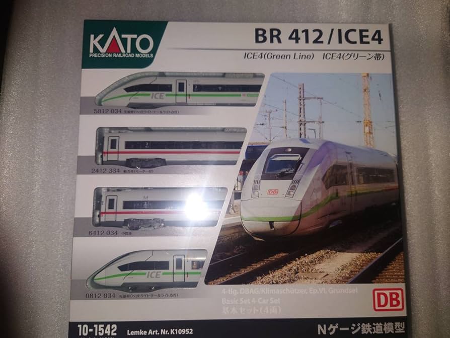 Amazon | KATO カトー 10-1542 DB ドイツ鉄道 ICE4（グリーン帯） 4両
