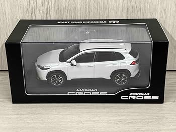 Amazon | ミニカー 1/30 カローラ クロス ミニカー ホワイト