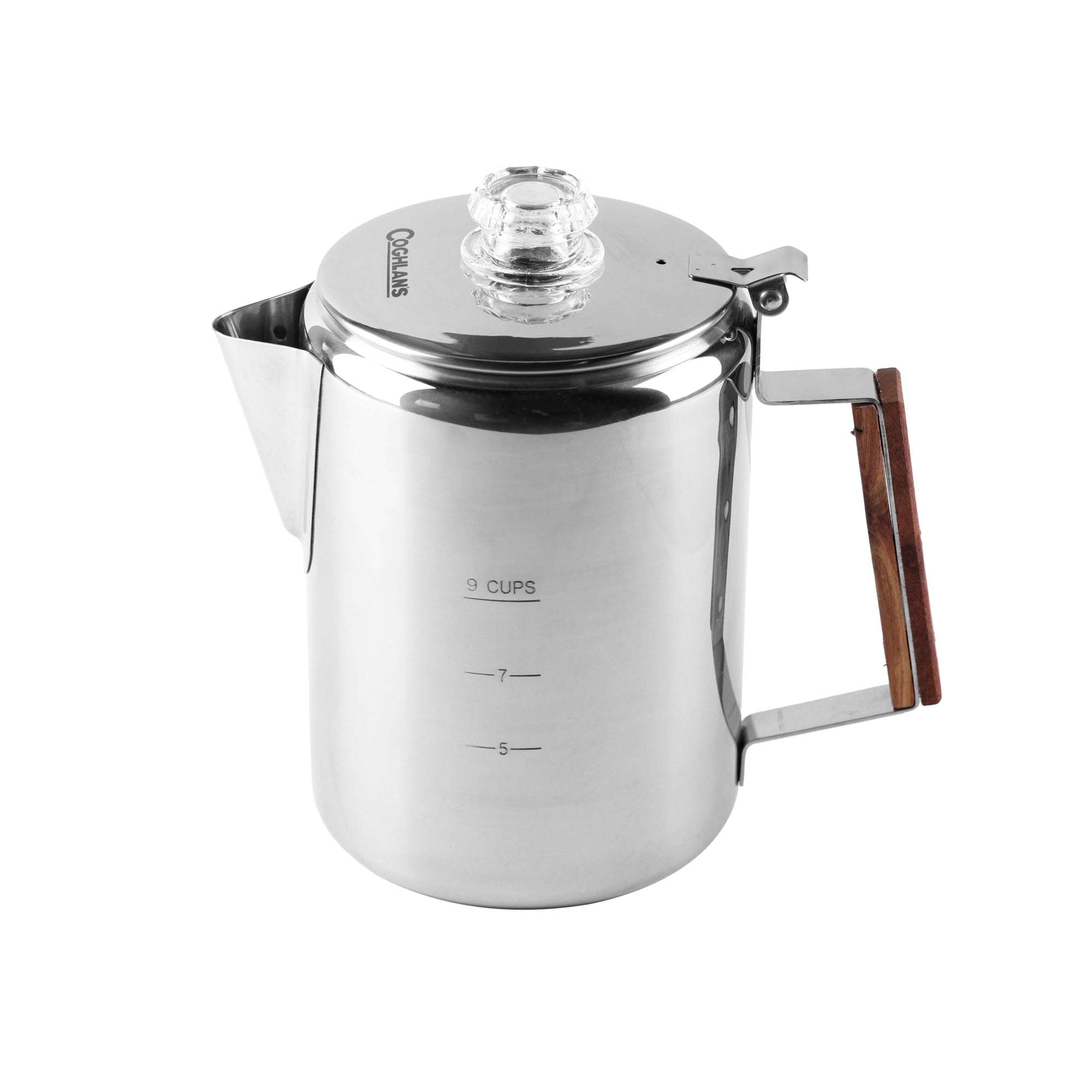 Amazon.com : Coghlan's Stainless Steel Coffee Pot - 9 Cup