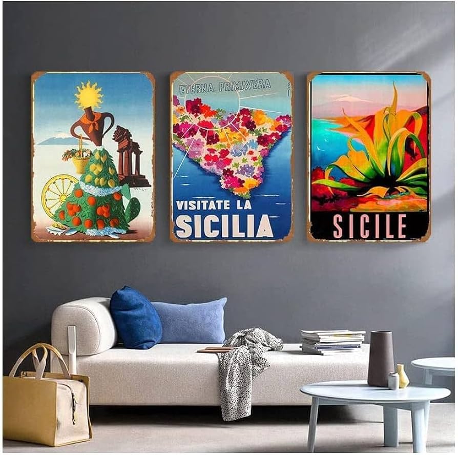 レア‼️インド製 ビンテージ ヒンディー語 ブリキ 金属看板 電話看板