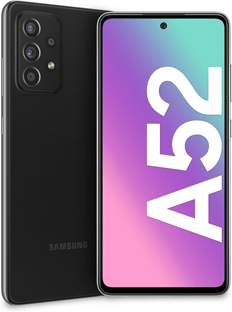 Samsung Galaxy A52 Smartphone, 6.5-inch FHD+Infinity-O Display