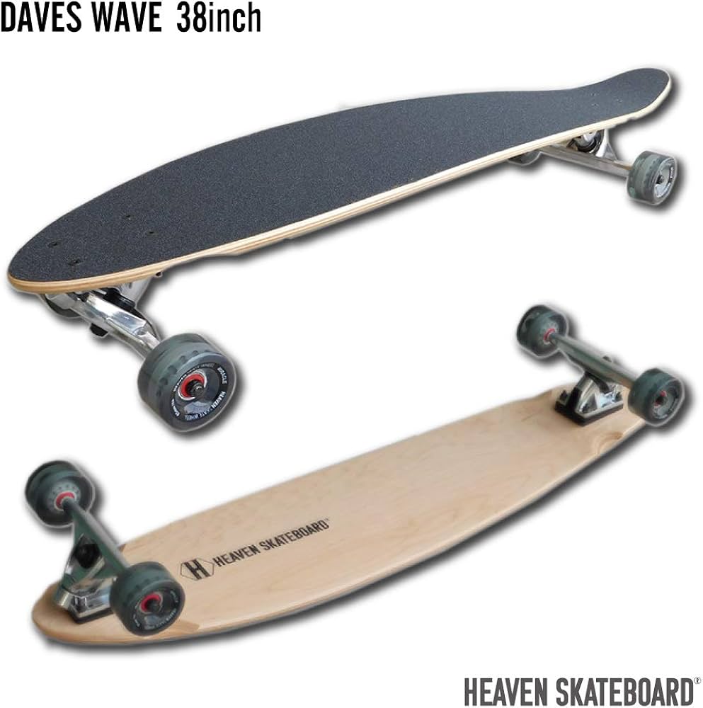 Amazon | HEAVEN SKATEBOARD ヘブンスケートボード 38インチ ロング