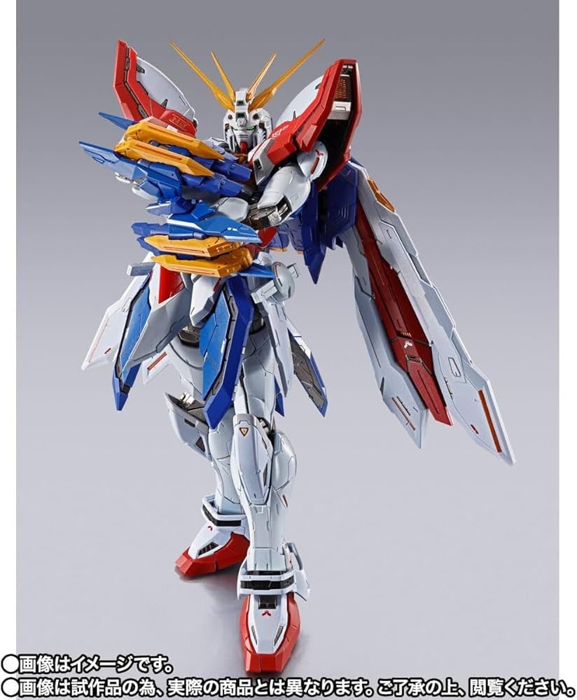 L BUILD ゴッドガンダム＆ゴッドガンダム弐メタルビルド 2個セット L