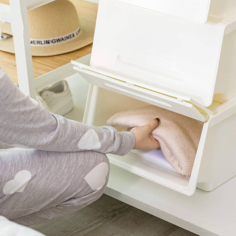 Amazon｜2個の斜めの口の収納ボックス、収納ボックス、8.5 * 15 * 9.2